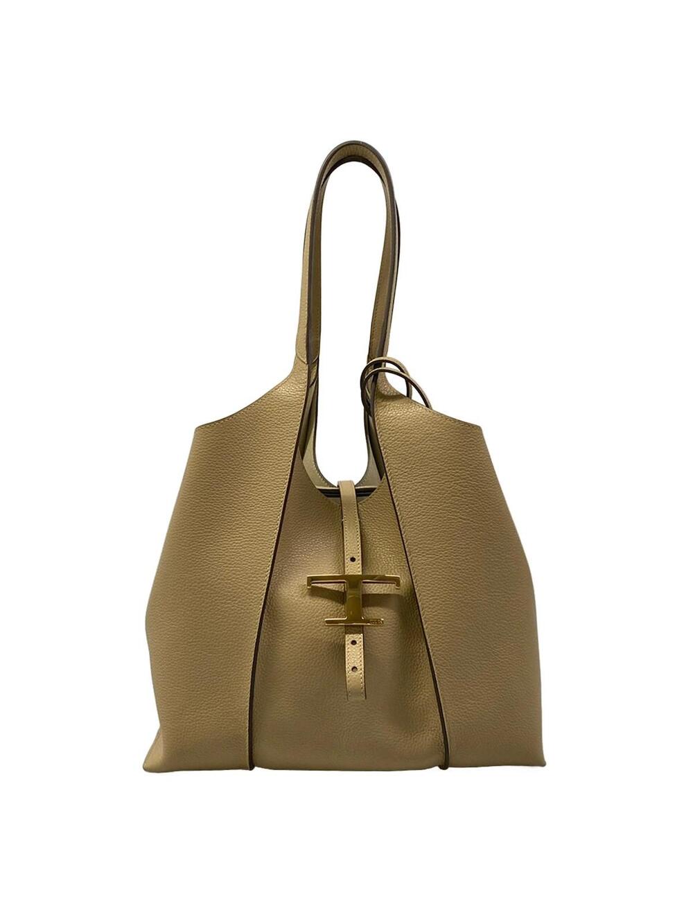 Tod's T Timeless Leather Shopping Bag #338908T16B